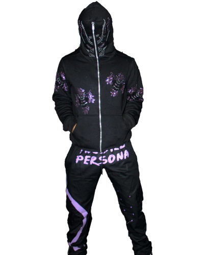 Twisted Ronin Hoodie x Arlaya's Shell Cargos Bundle-Twisted Persona Reality-XS-XS-Twisted Persona Apparel
